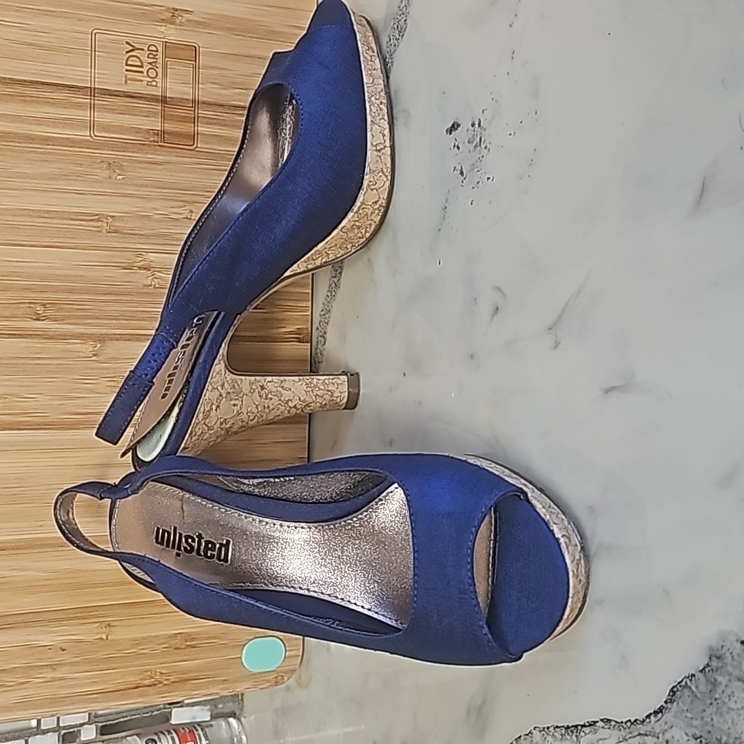 Unlisted Blue Dressy Sandals